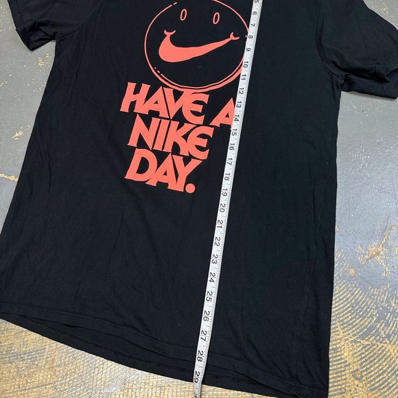 Nike Athletic Cut Shirt Have a Nike Day 911903-010 Large Infrared Black - Picture 6 of 8